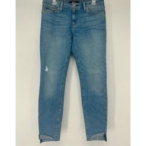 Hudson Krista super skinny raw hem Jeans